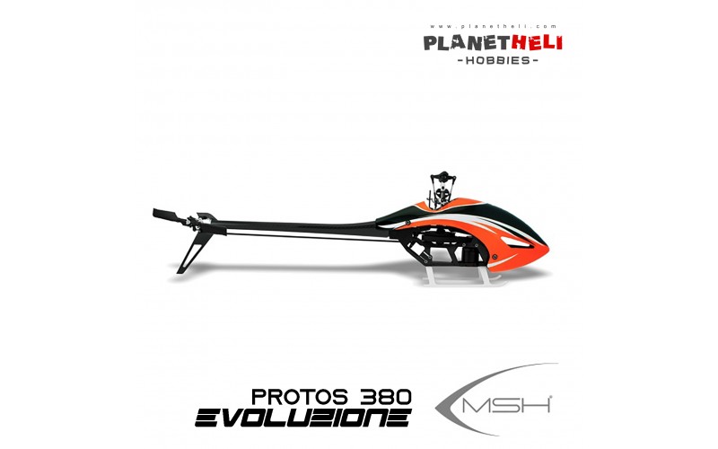 XLPower MSH41515 Protos 380EVO V2 Helicopter Remote Control XL Power RED kit